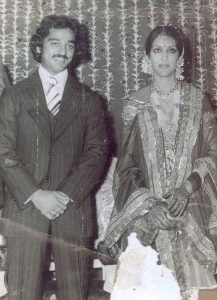 Kamal Haasan avec Vani Ganapathy 