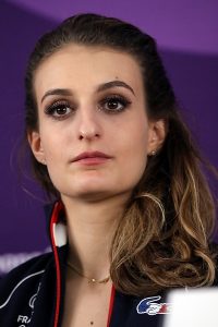 Gabriella Papadakis aux Jeux Olympiques de 2018