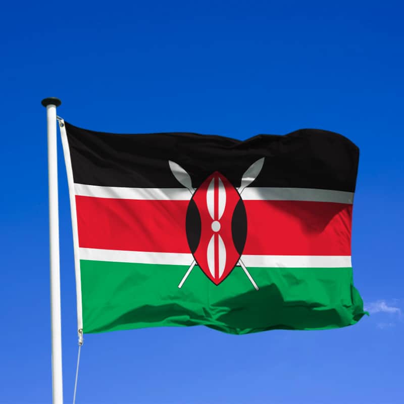 Drapeau du Kenya