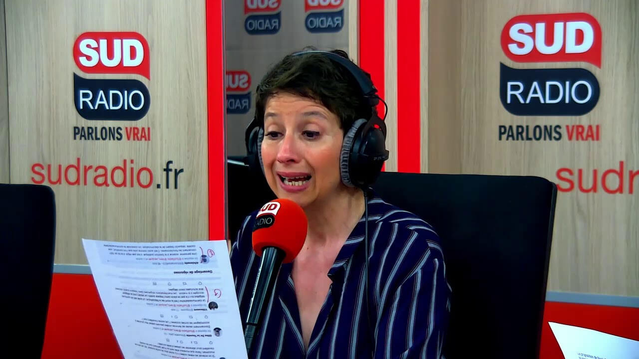 Véronique Jacquier participe à une émission