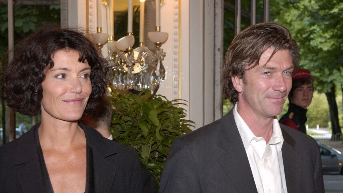 Philippe Caroit et sa compagne, Caroline Tresca