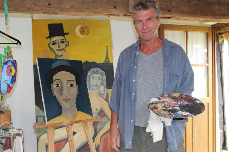 Philippe Caroit au travail